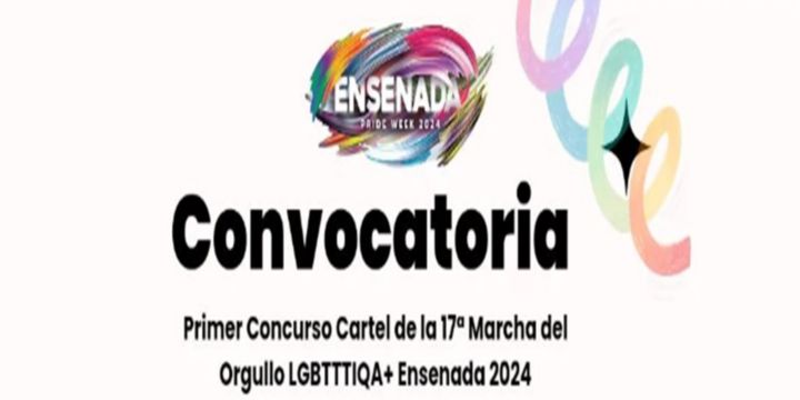 Es importante que el cartel contenga elementos característicos y emblemáticos de Ensenada y del puerto. Instagram/@lgbtensenada