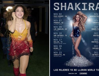Shakira iniciará su gira "Las mujeres no lloran tour" en noviembre de este 2024. INSTAGRAM/@shakira