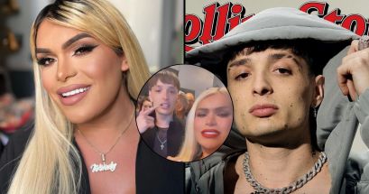 Aquí con Peso Pluma. ¡Y ni modo, soporten!", mencionó Wendy mientras se encontró con el famoso cantante. INSTAGRAM/@soywendyguevaraoficial /@pesopluma